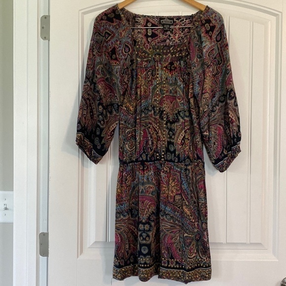 Angie boho embellished dress small - Picture 1 of 10